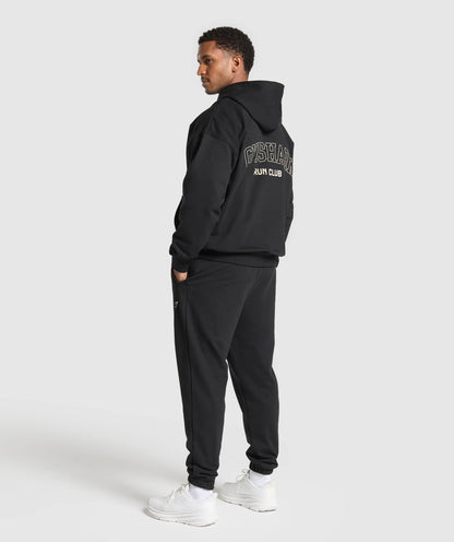 Running Graphic Joggers - Black