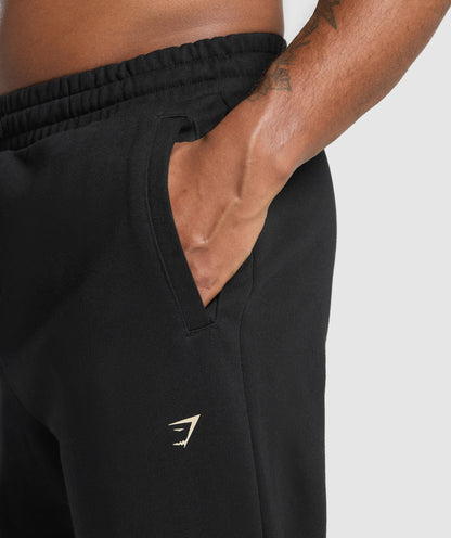 Running Graphic Joggers - Black