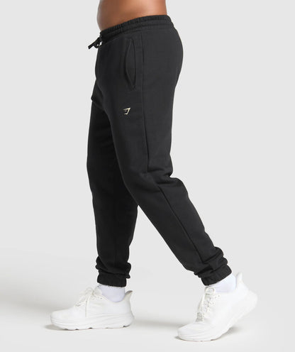 Running Graphic Joggers - Black
