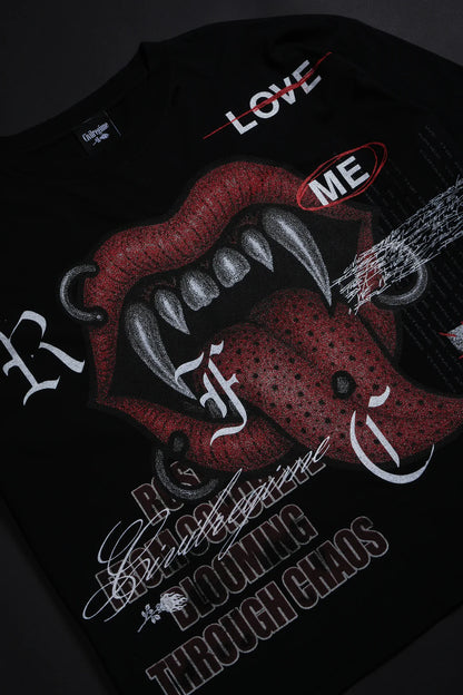 Lust Romance Everyday Basic Tee In Black