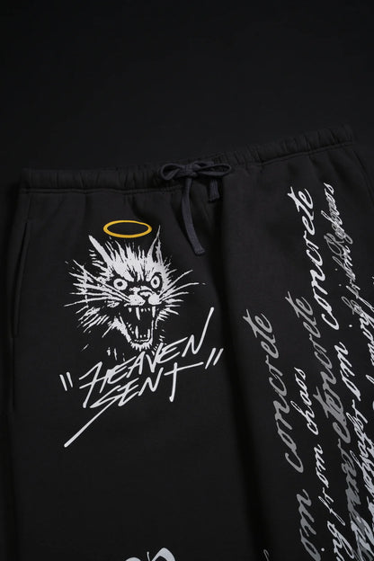 No Mercy Lounger Sweat Pants in Ash Gray
