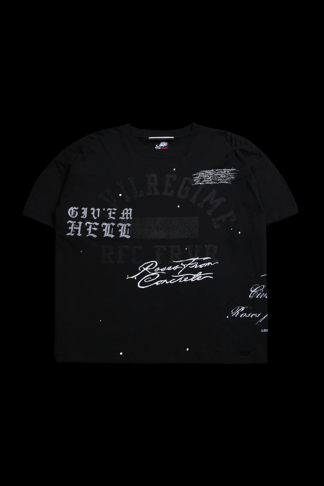 No. 08 Faith Everyday Basic Tee in Black