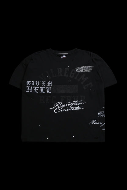 No. 08 Faith Everyday Basic Tee in Black