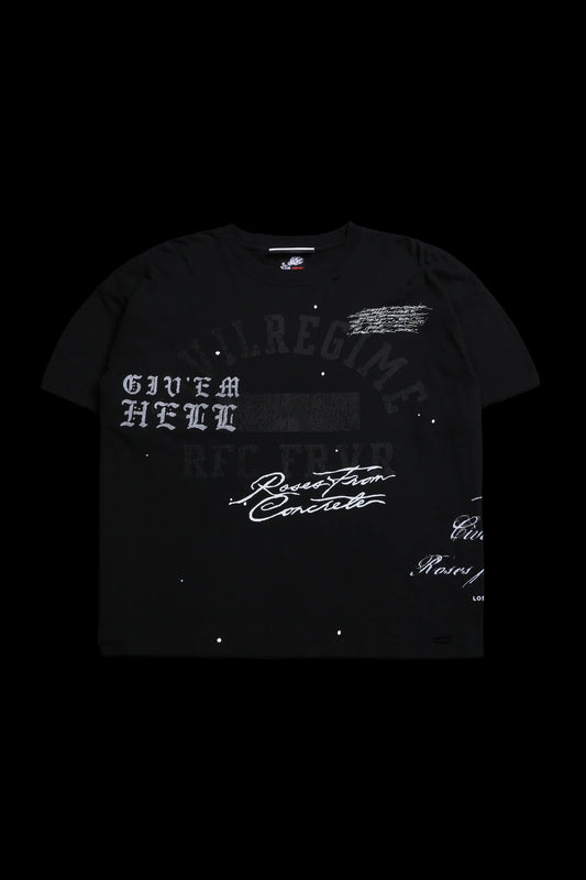 No. 08 Faith Everyday Basic Tee in Black