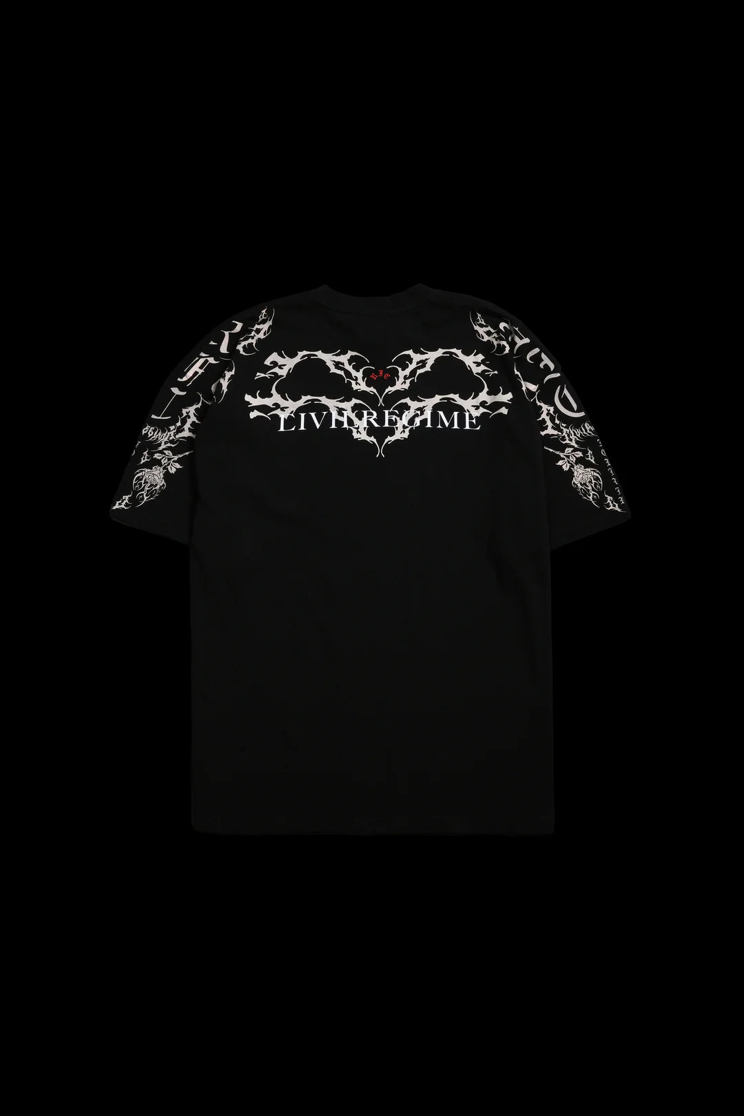 All Eyes On Me American Classic Oversized Tee in Black