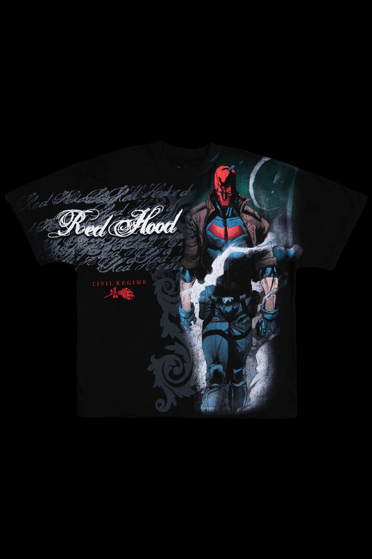 Gotham's Reflection American Classic Oversized Tee in Black
Size