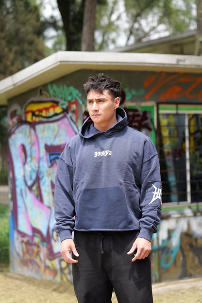 5025 Patch Hoodie Navy