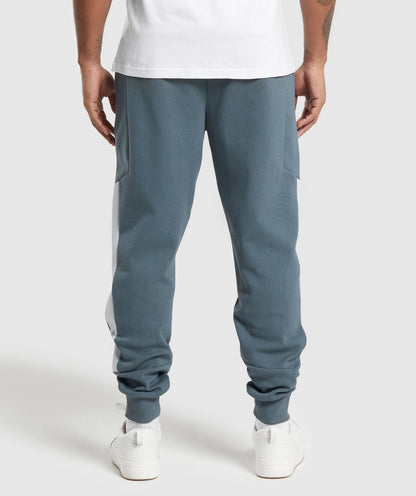 Pique Joggers - Titanium Blue/Fresh Blue