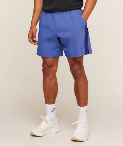 Sport 7" Shorts - Force Blue/Indigo Purple