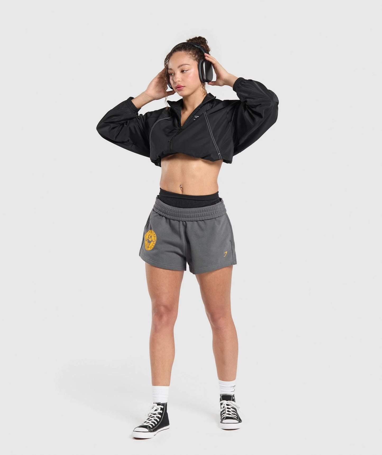 Strong Girl Lifting Club Graphic Shorts