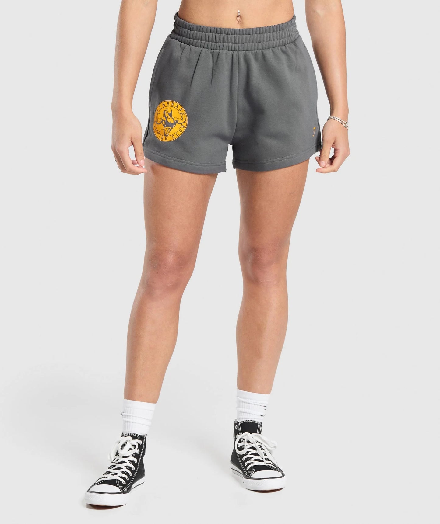 Strong Girl Lifting Club Graphic Shorts