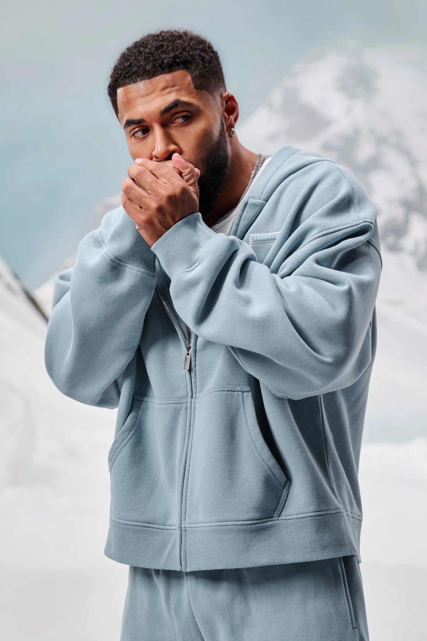 5051 - Comfy Collection - Zipup BLUE