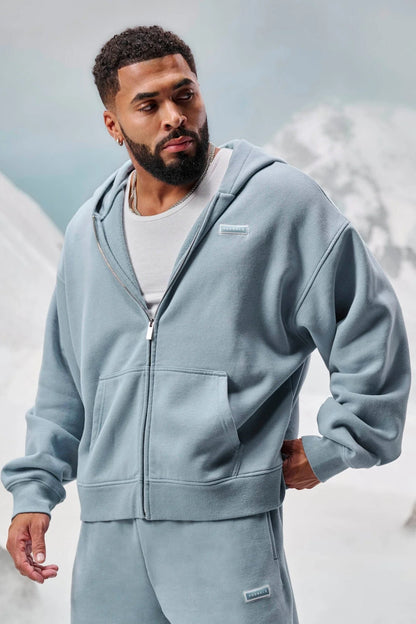 5051 - Comfy Collection - Zipup BLUE