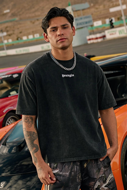 4293 - Core Relaxed Tees-BLACK