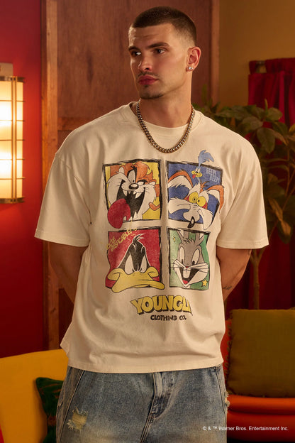4291 - Looney Tunes Vintage Tees-Character Collage