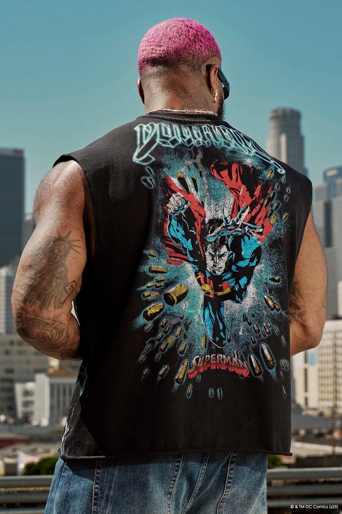 3004 - Superman Cut-Offs Bulletproof