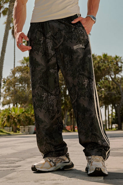 2051 - Retro Warm Up Track Pants Camo