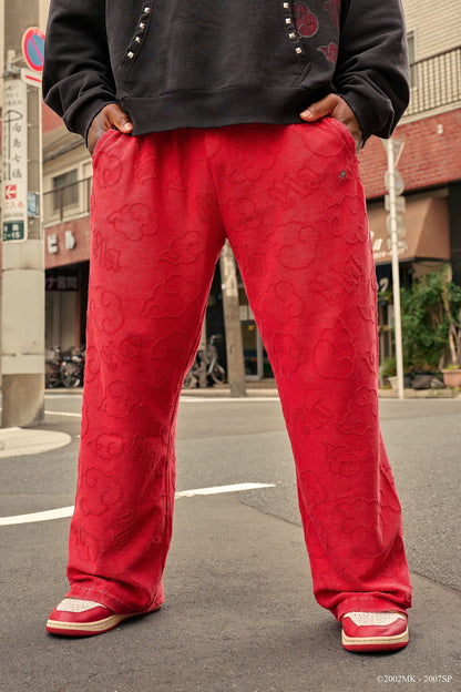 2109 - Naruto Cloud Sweats-Rojo
