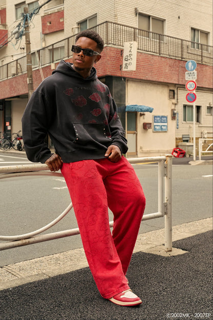 2109 - Naruto Cloud Sweats-Rojo