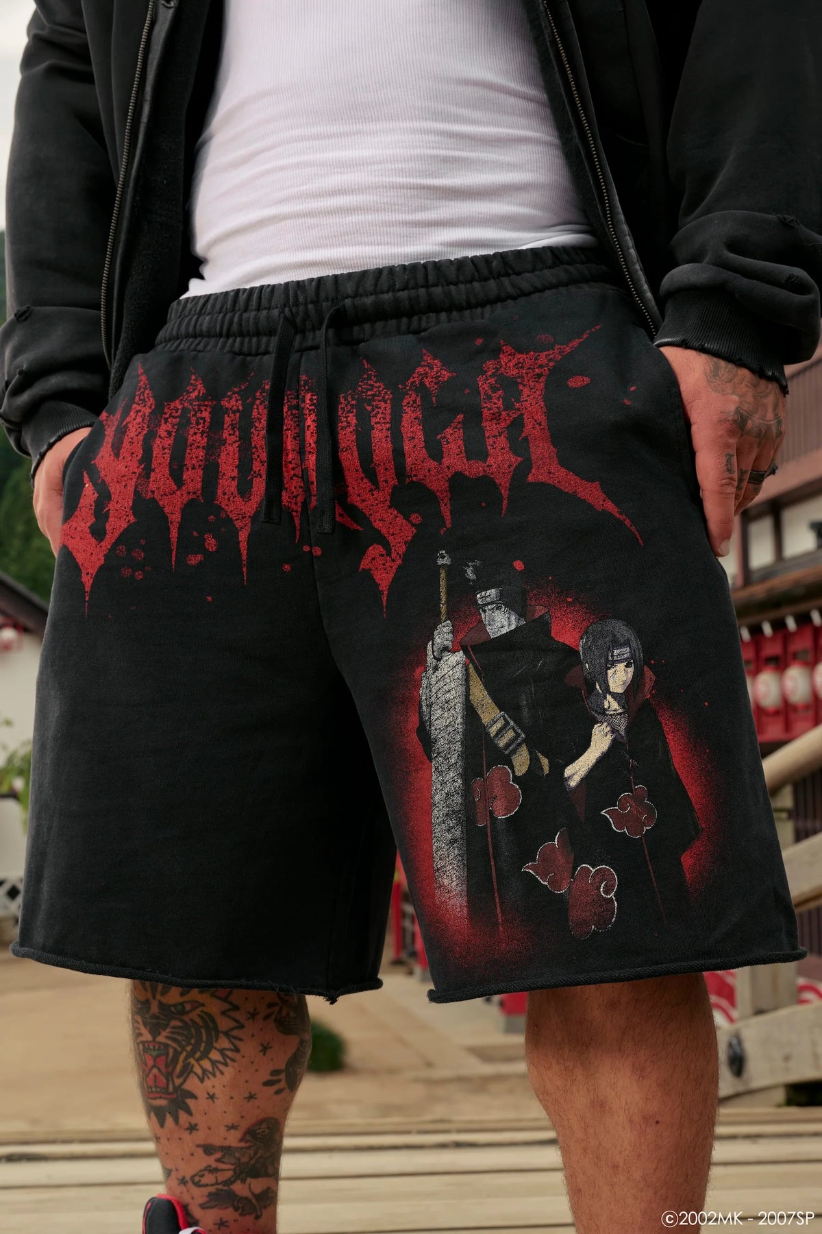 1002 - Naruto Sweat Shorts- Itachi & Kisame