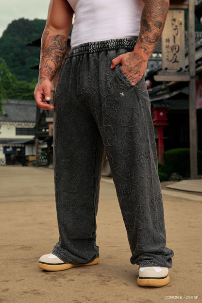 2109 - Naruto Cloud Sweats-Black