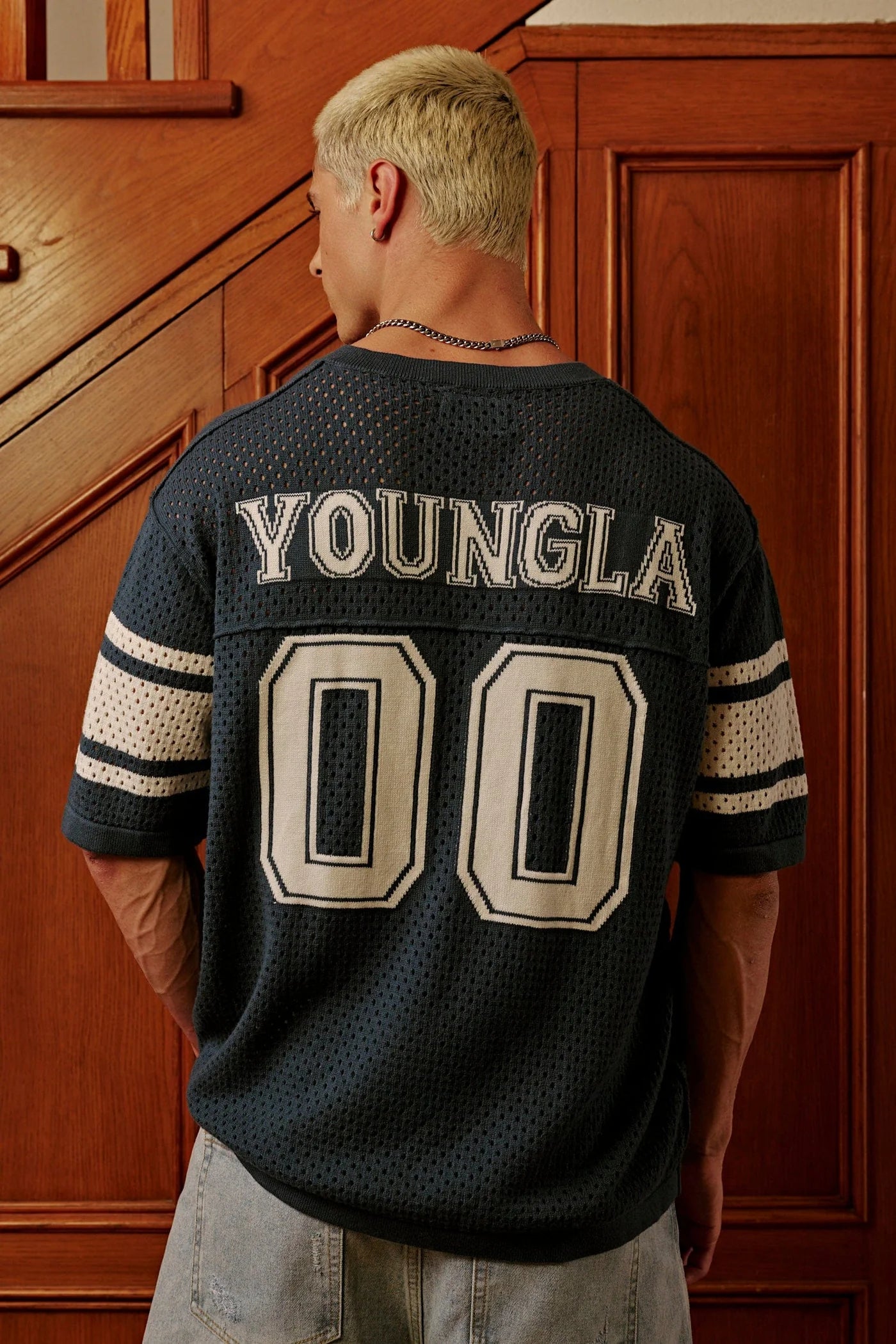 4226 - Varsity Knit Jersey Blue