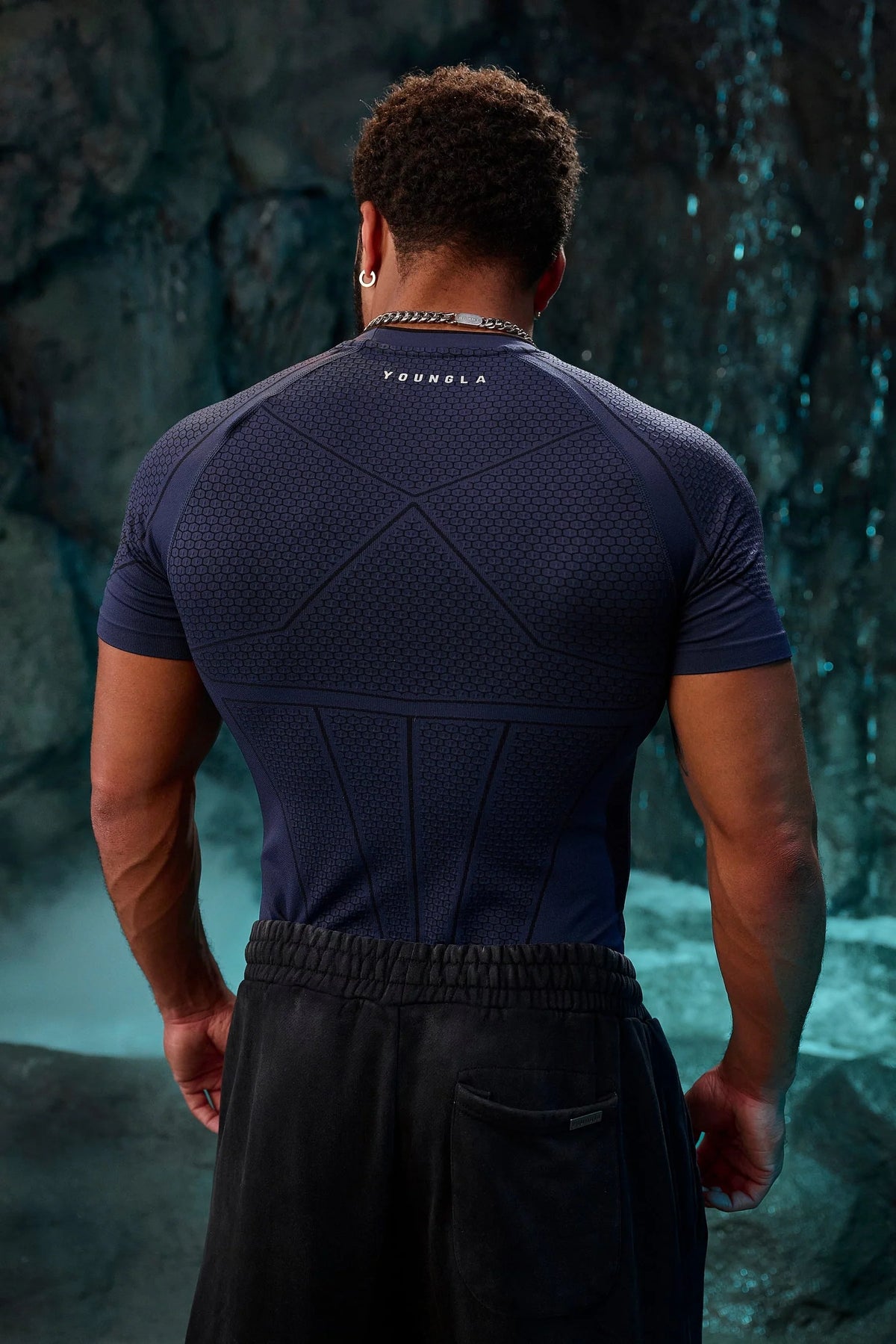 4259 - Batman Compression Tees New Colors Navy