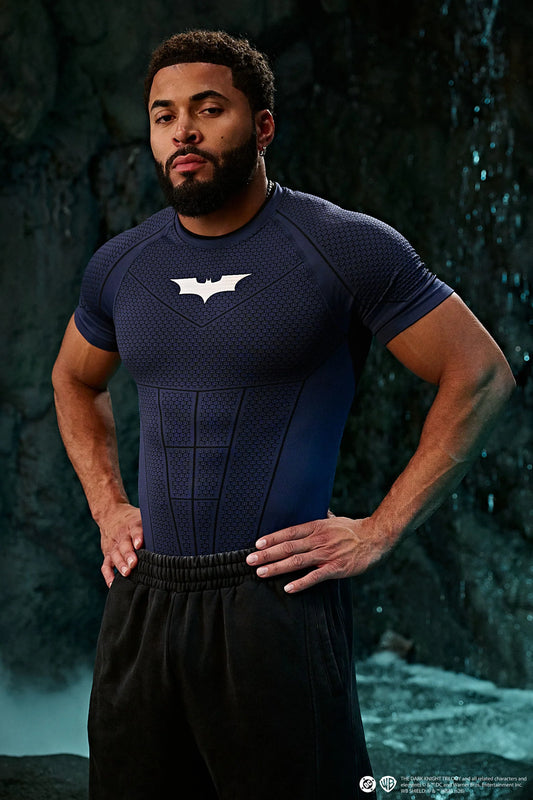 4259 - Batman Compression Tees New Colors Navy