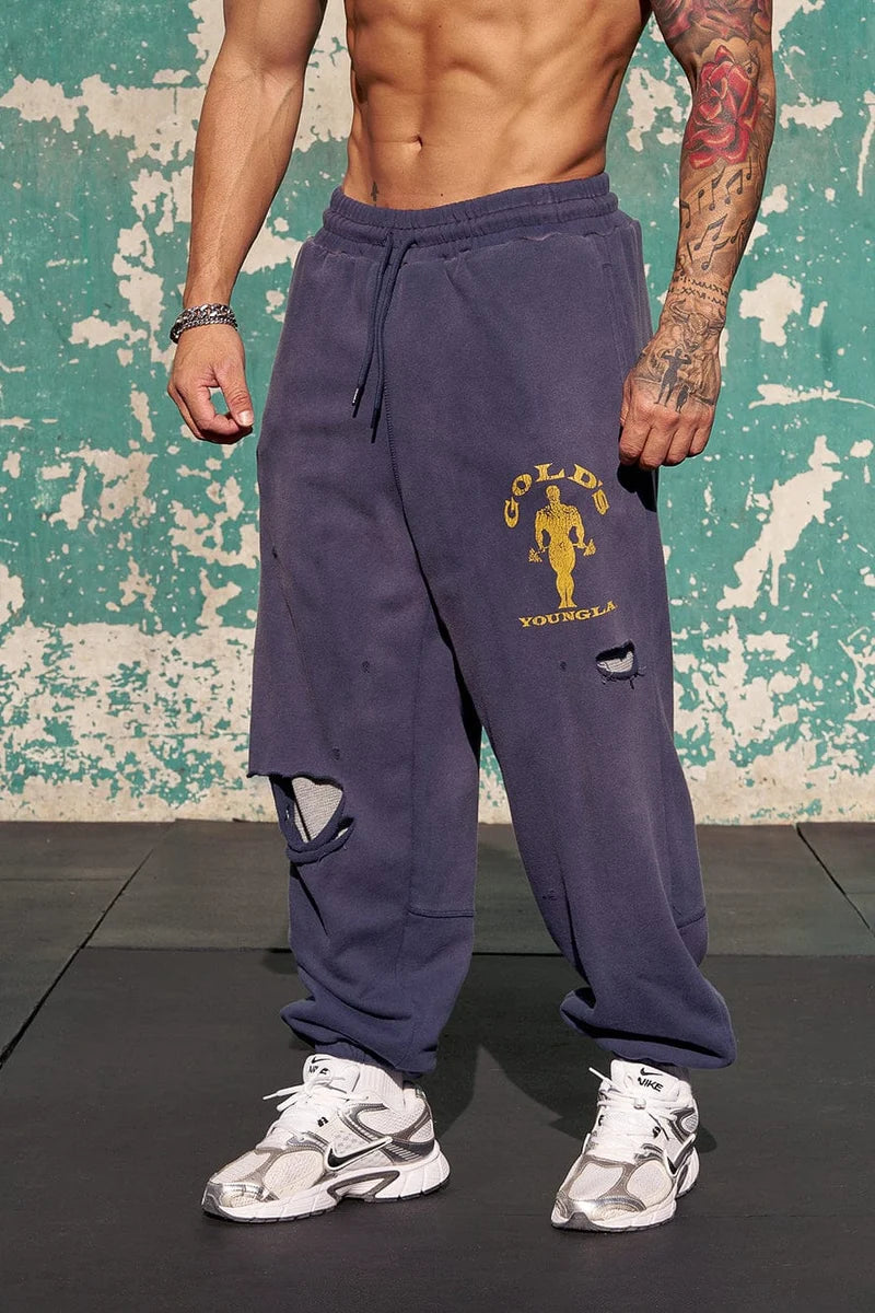 2054 - Gold's Iron Legacy Layered Joggers