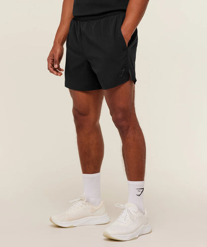 Gymshark Arrival Contrast Shorts - Black/Onyx Grey
