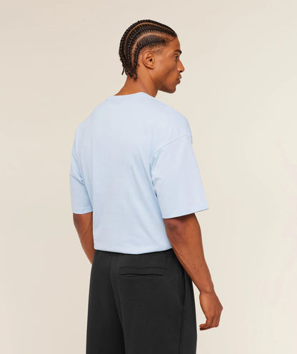 Gymshark Crest Oversized T-Shirt - Chilled Blue