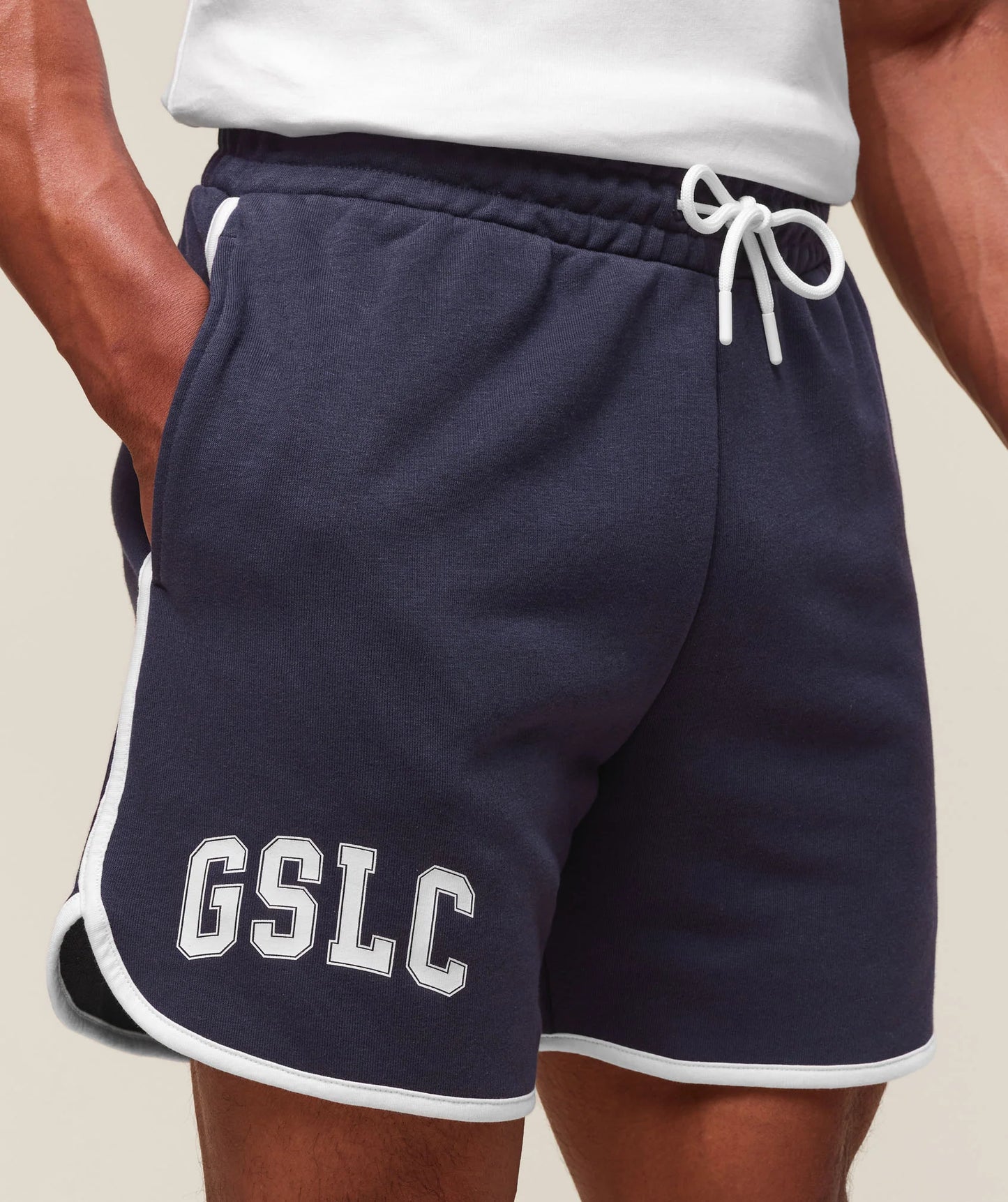 GSLC Contrast 5" Shorts - Heavy Blue/Soft White