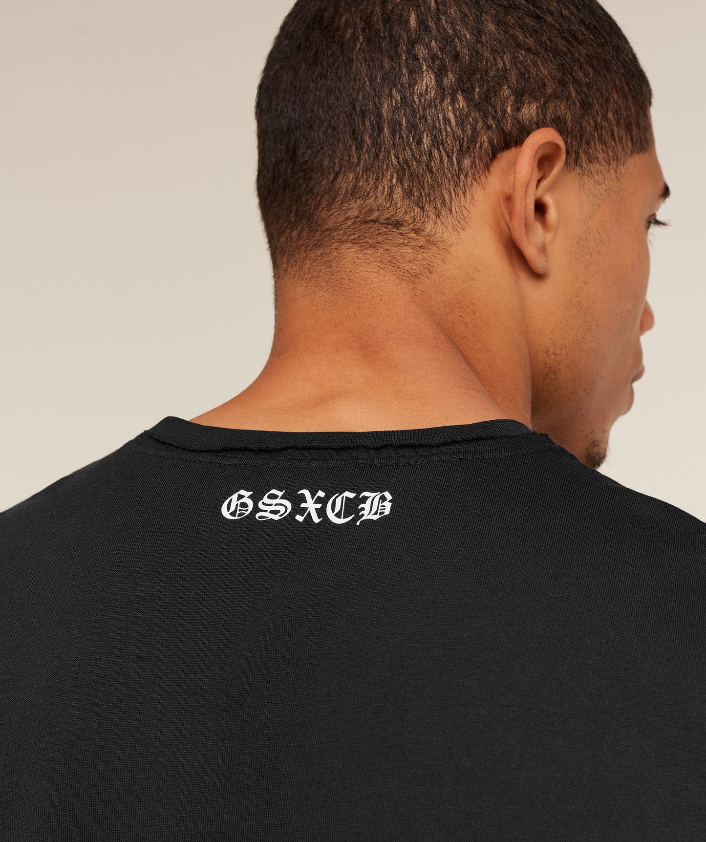Gymshark x Carlos Belcast Cut off Tee - GS Black