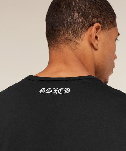 Gymshark x Carlos Belcast Cut off Tee - GS Black