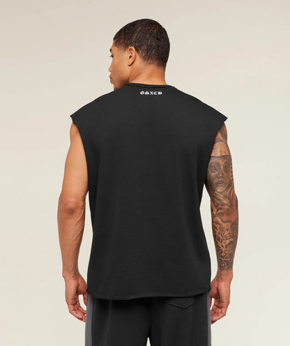 Gymshark x Carlos Belcast Cut off Tee - GS Black