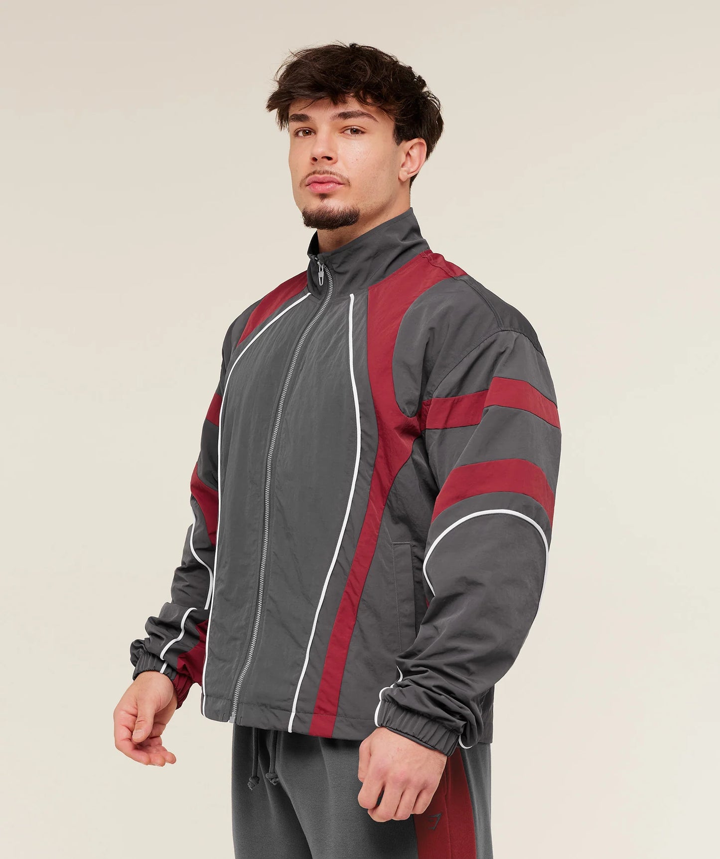 Gymshark x Carlos Belcast Track Jacket - Onyx Grey