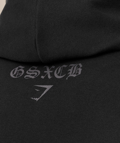 Gymshark x Carlos Belcast Zip Up Hoodie - GS Black