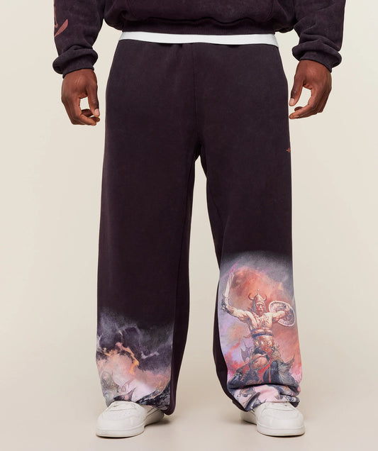 Power x Frazetta Graphic Joggers