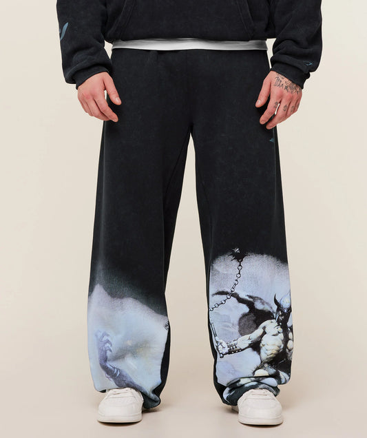 Power x Frazetta Graphic Joggers