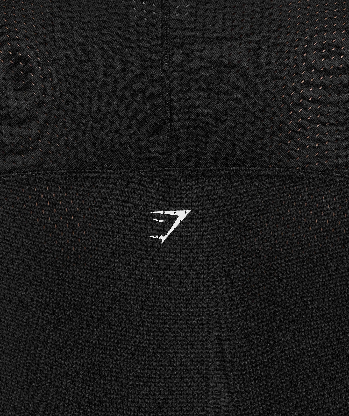 Gymshark Graphic Mesh Oversized T-Shirt - Black