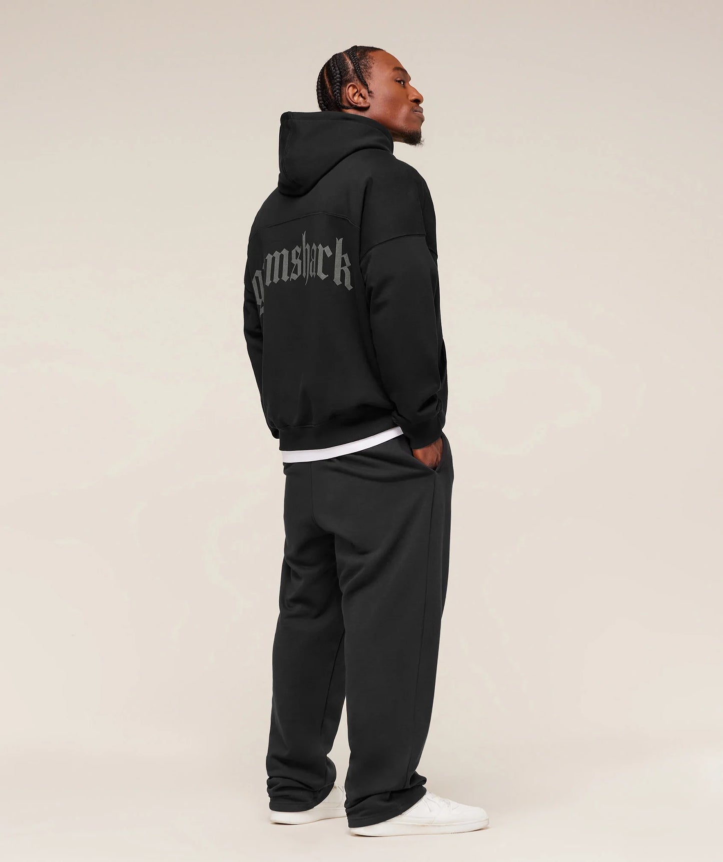 Gymshark Olde English Hoodie - Black