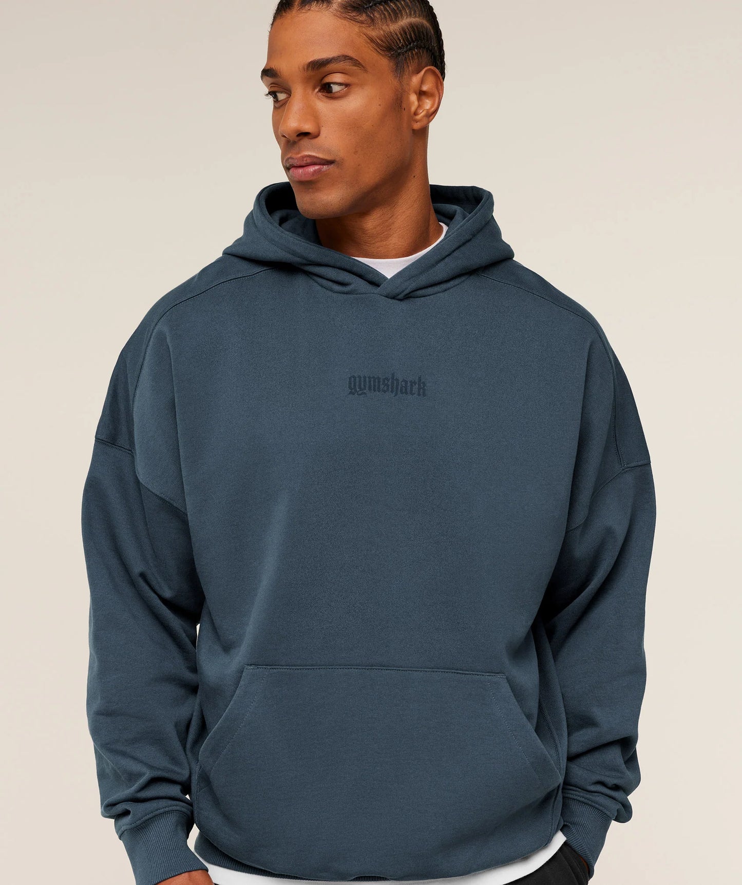 Gymshark Olde English Hoodie - Blue