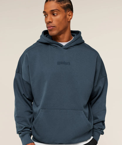 Gymshark Olde English Hoodie - Blue