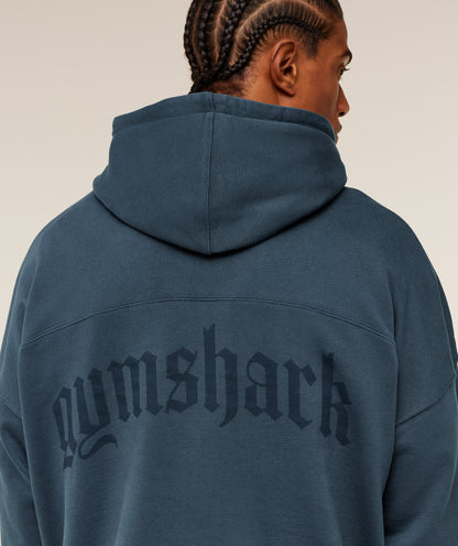 Gymshark Olde English Hoodie - Blue