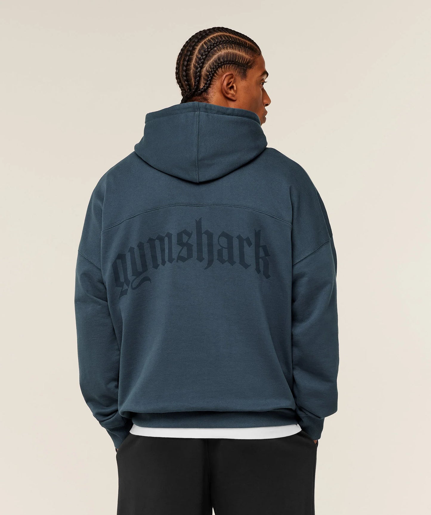 Gymshark Olde English Hoodie - Blue