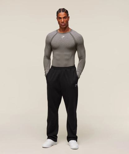 Shadow Seamless Long Sleeve T-Shirt - Meteor Grey