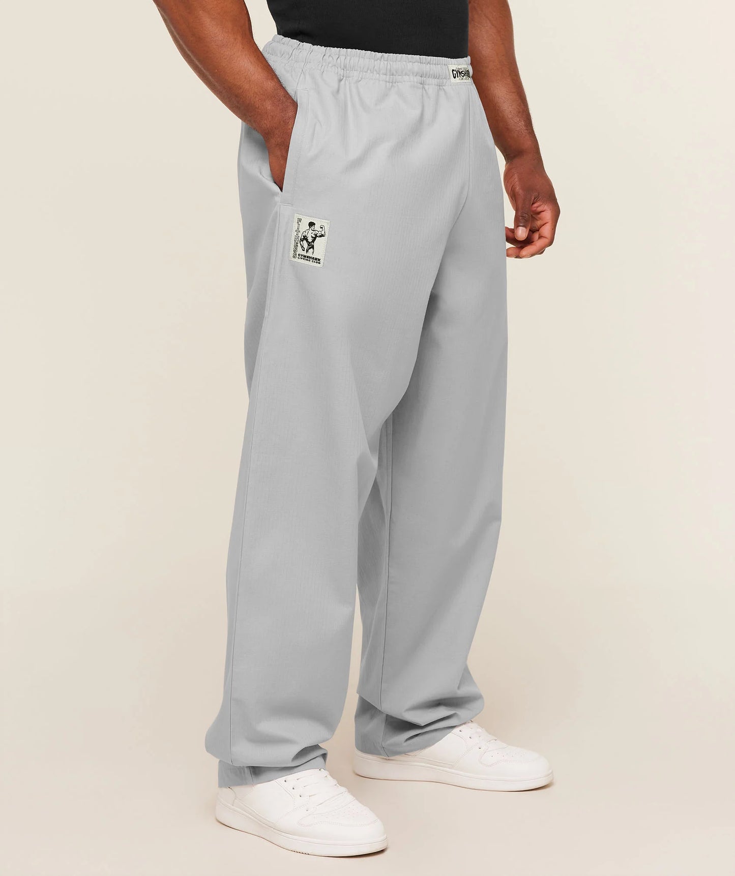 Gymshark Straight Leg Pumper Pants - Stratus Grey