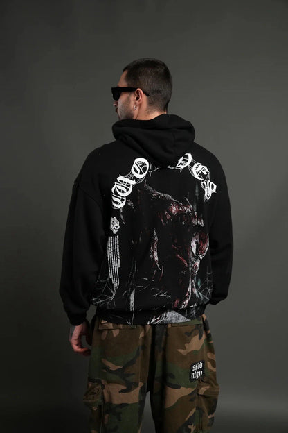 Carnage Forever "Pierce" Hoodie in Black