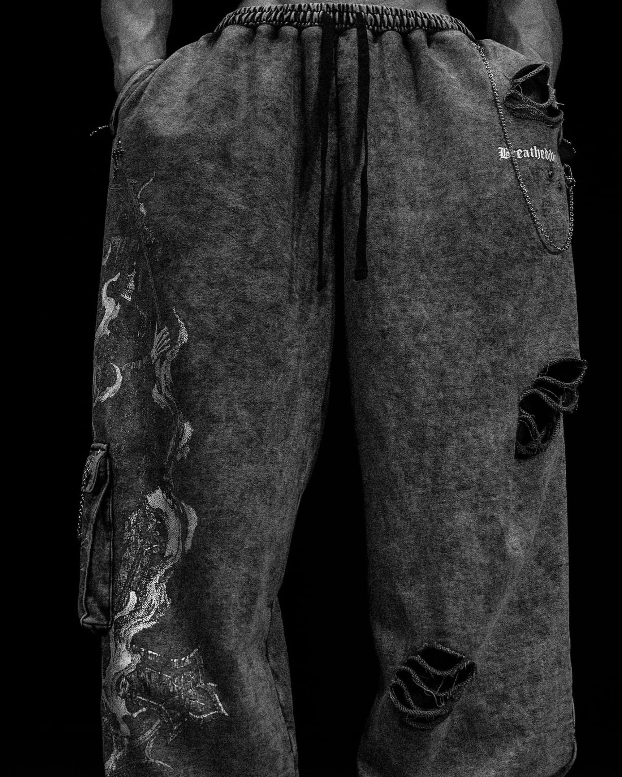 Deathwish Luxury Tarnished Uncuffed Cargos - [VINTAGE]JLJ7