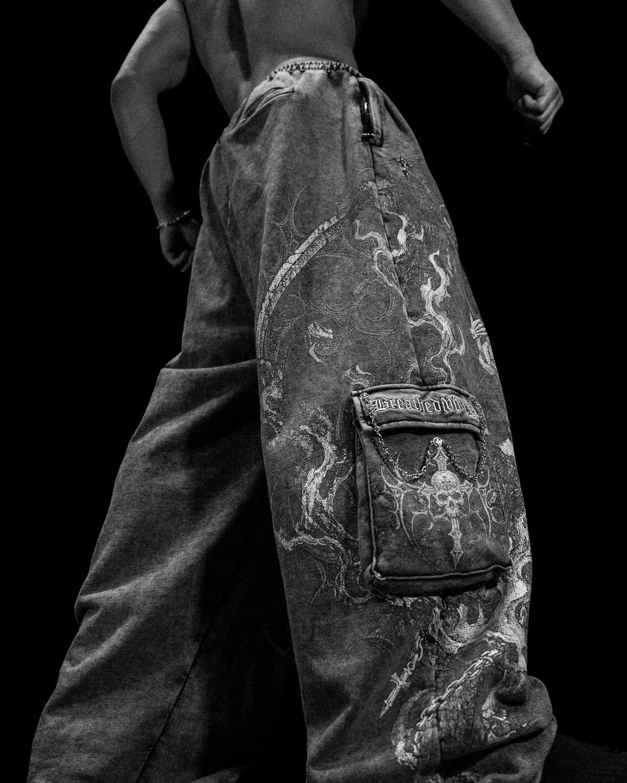 Deathwish Luxury Tarnished Uncuffed Cargos - [VINTAGE]JLJ7